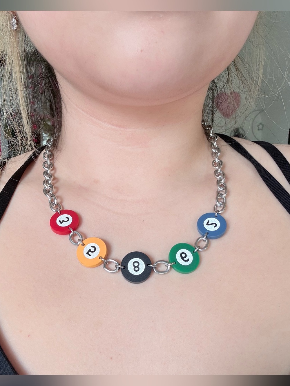 8 Ball Necklace